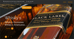 Desktop Screenshot of hernancabezaslicores.com
